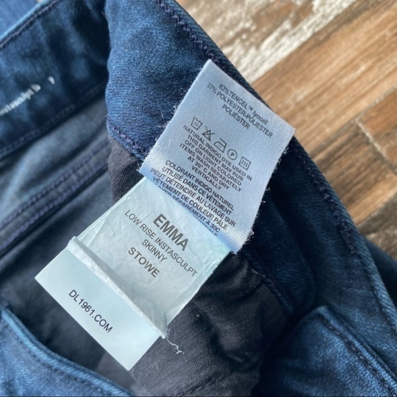 DL1961 Emma Skinny Low Rise Instasculpt Stowe - Picture 8 of 9